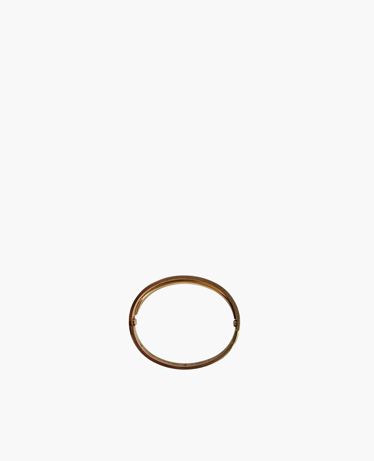 Cartier Love Bracelet Double Band Bangle Rose Gold 18 - Image 3