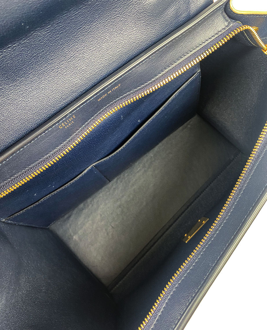 Celine Trapeze Small Multicolor Bright Orange - Image 7