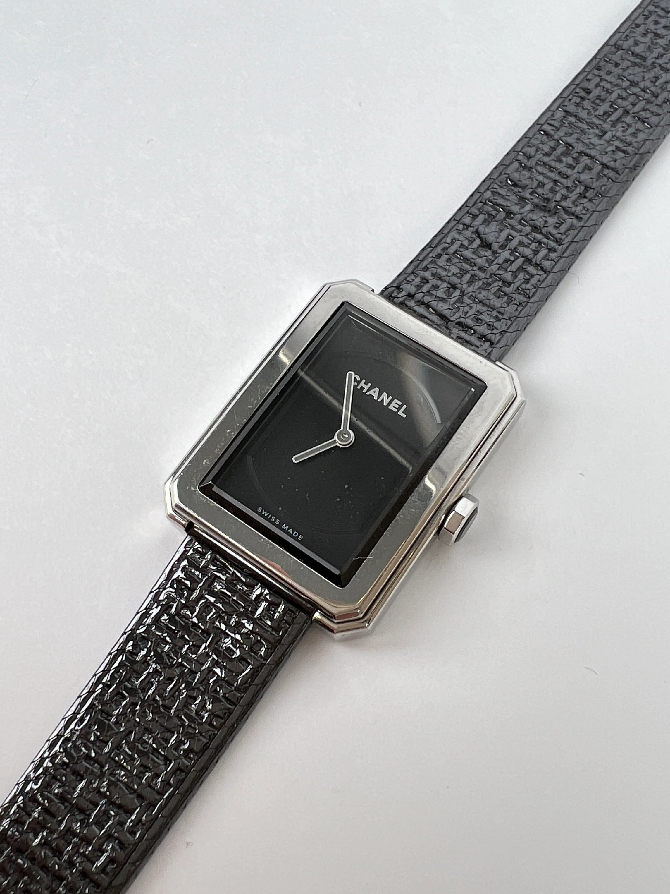 Chanel Boyfriend Tweed Watch - Image 4