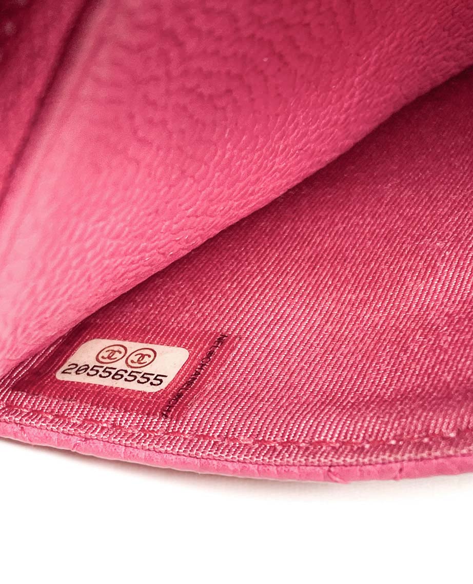 Chanel Caviar Timeless WOC Pink SHW - Image 8
