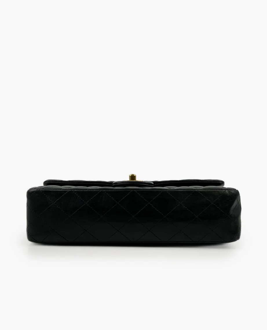 Chanel Timeless Medium Black Lambskin GHW - Image 4