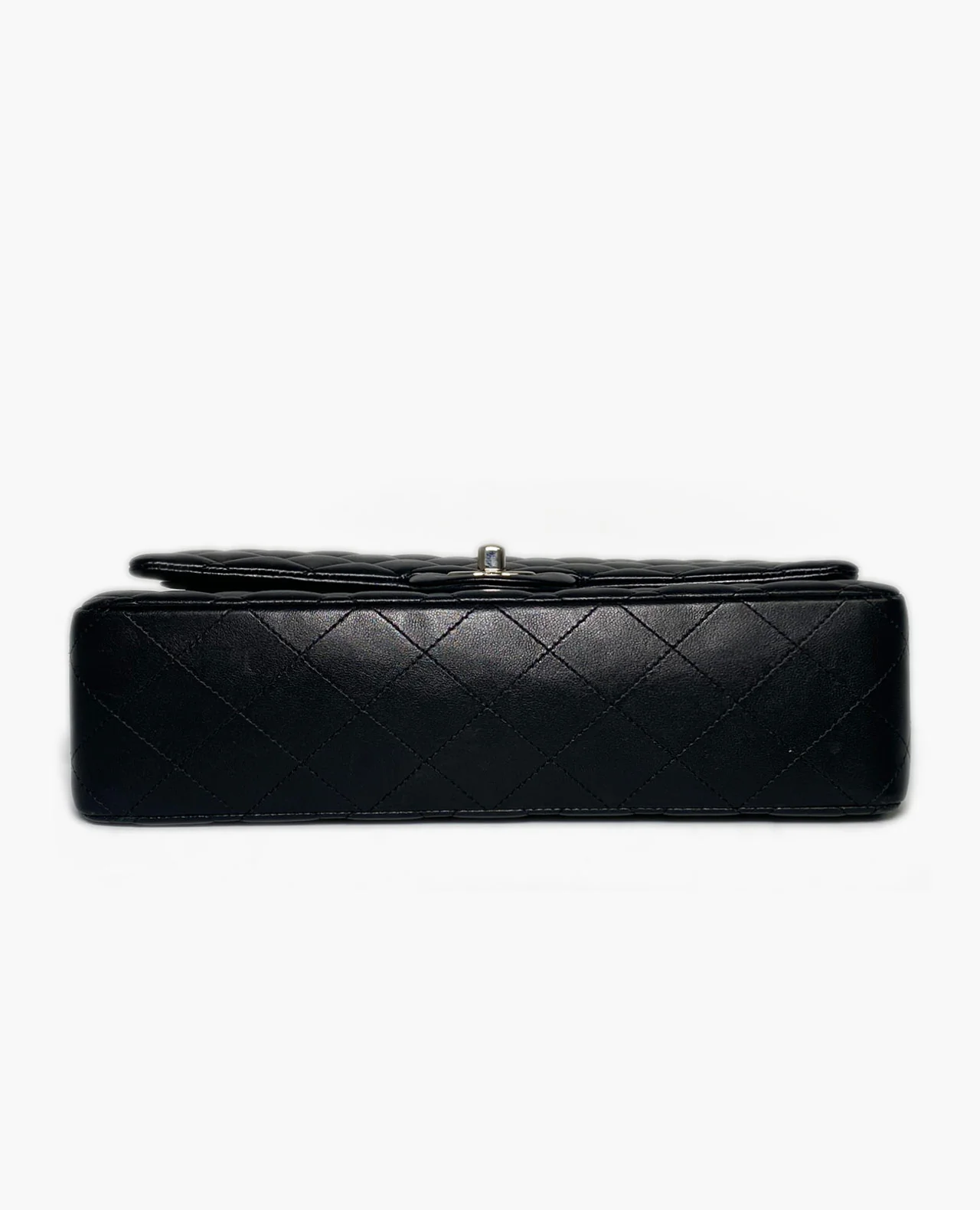 Chanel Timeless Medium Black Lambskin SHW - Image 6