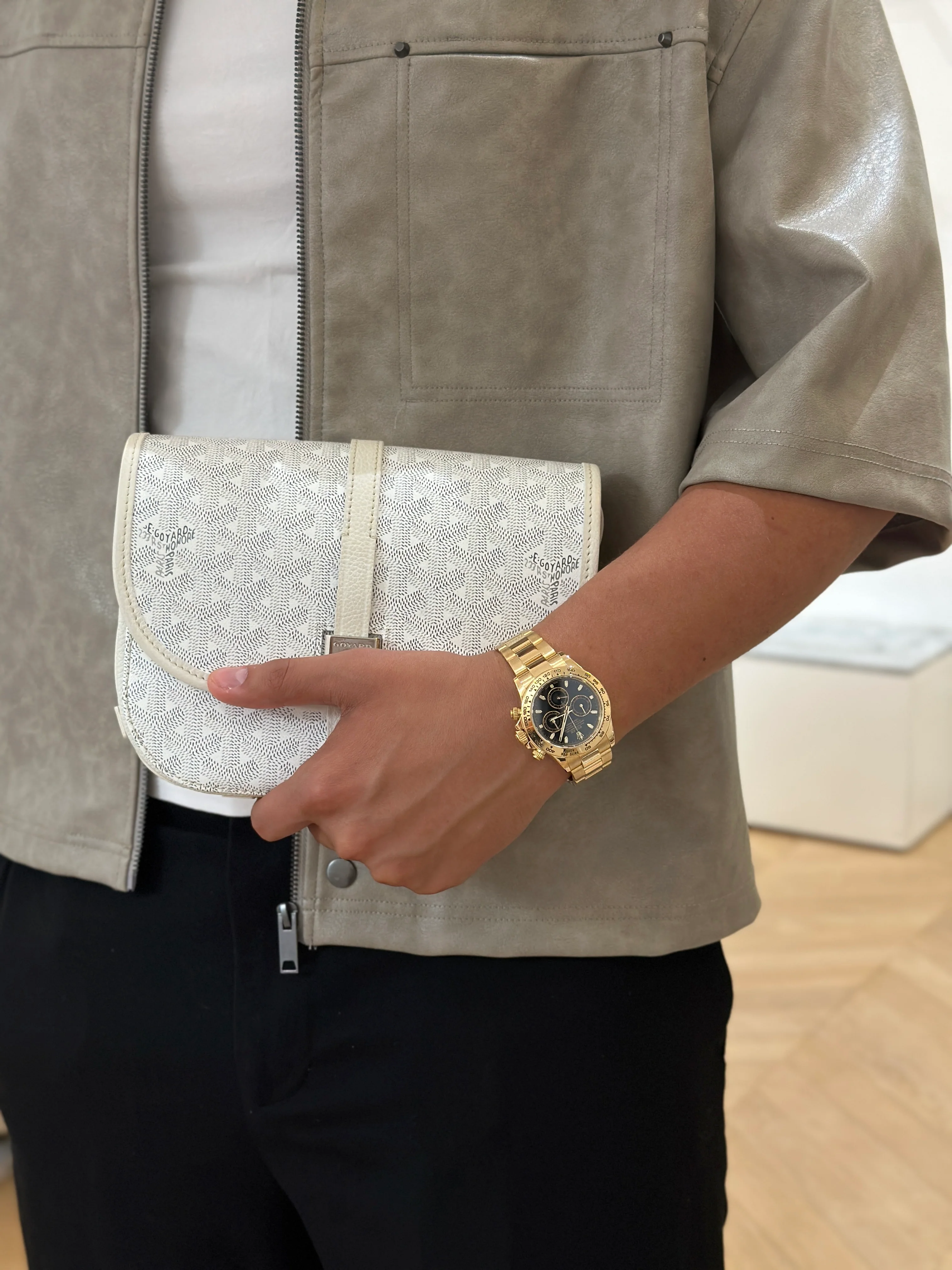 Goyard Belvedere PM White - Image 9
