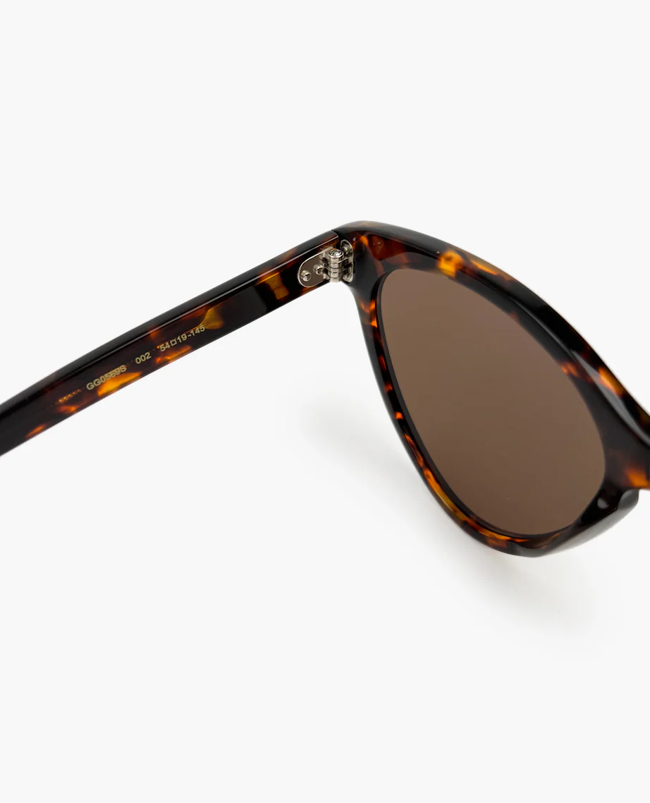 Gucci Cat-Eye Havana Tortoise Sunglasses - Image 3