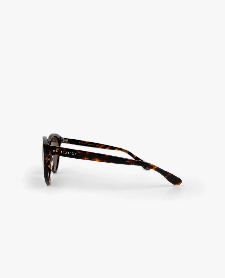 Gucci Cat-Eye Havana Tortoise Sunglasses - Image 7
