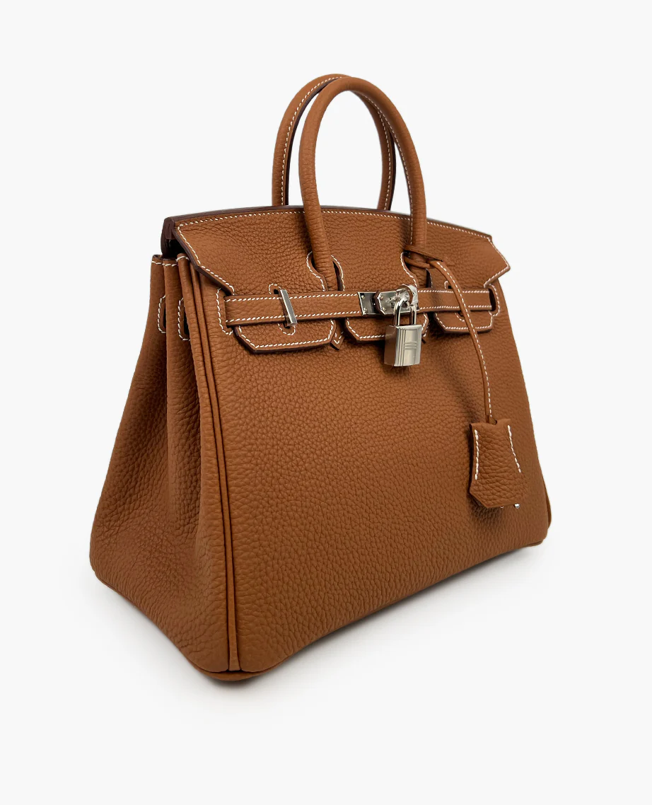 Hermès Birkin 25 Gold Togo PHW - Image 5