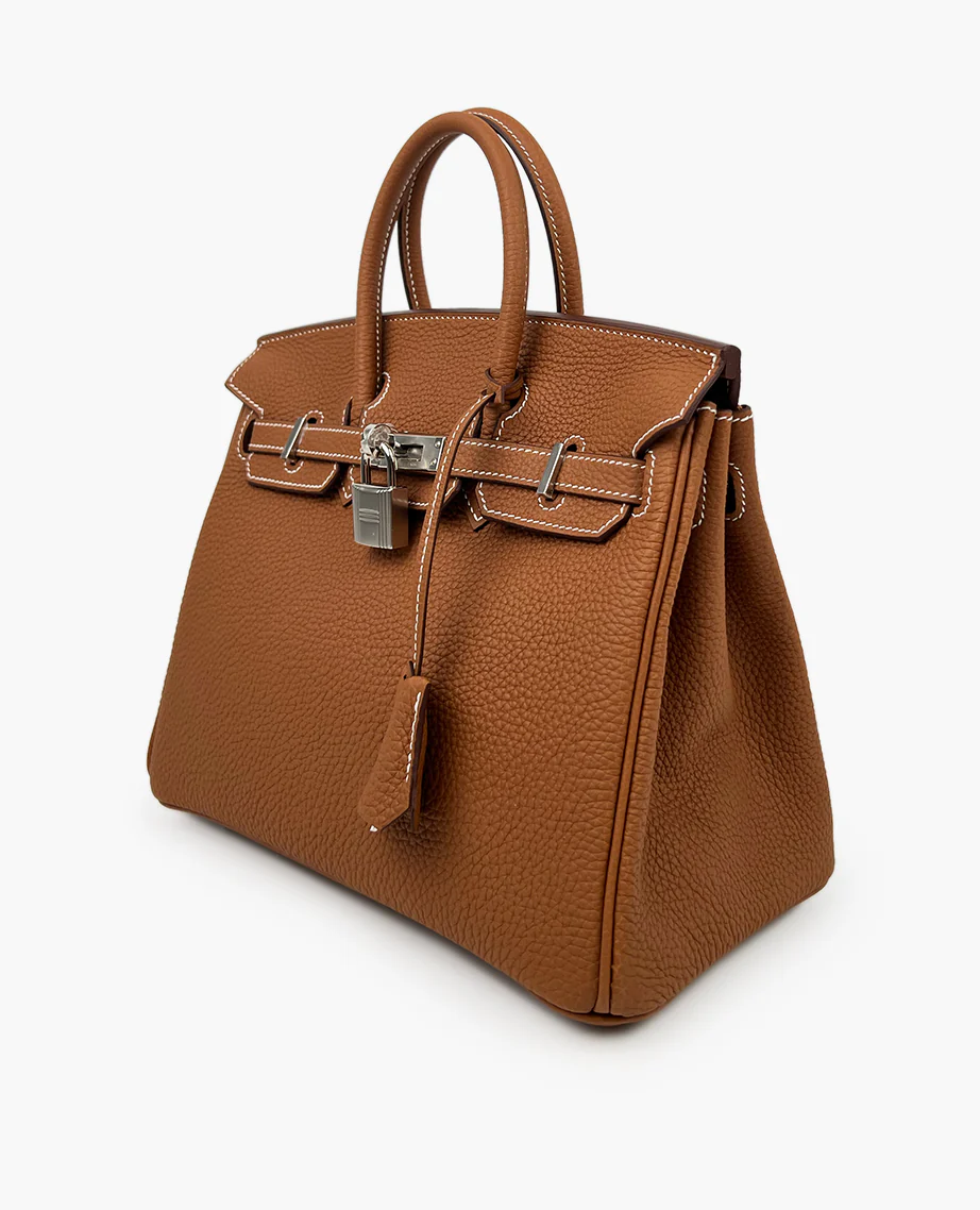 Hermès Birkin 25 Gold Togo PHW - Image 6