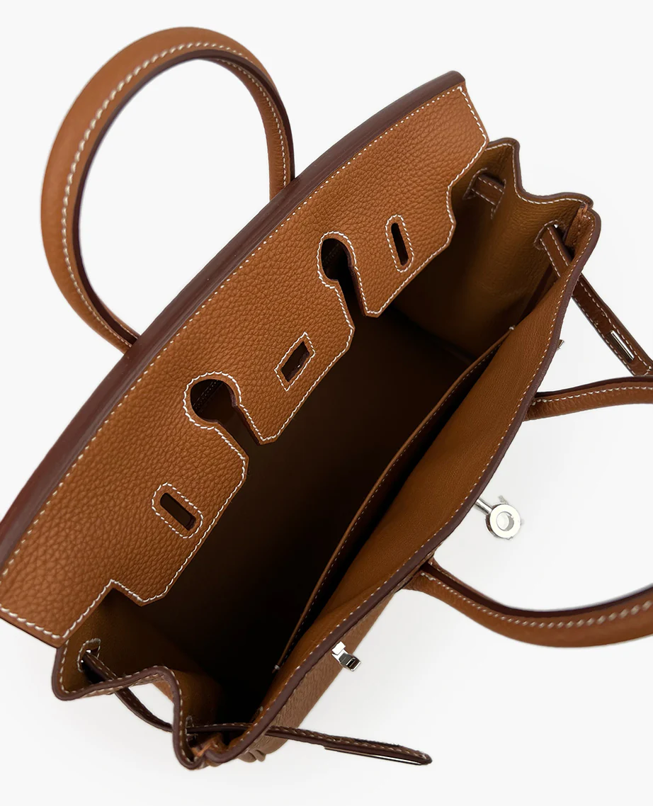 Hermès Birkin 25 Gold Togo PHW - Image 7