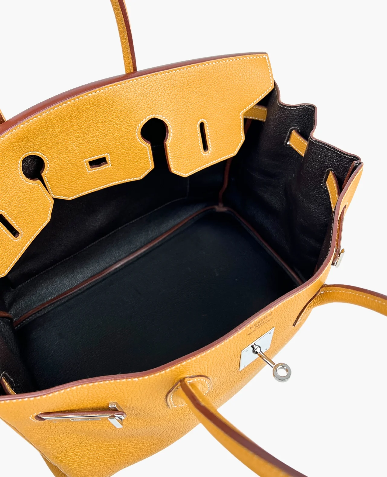 Hermès Birkin 35 Sable Ebene Togo PHW - Image 7