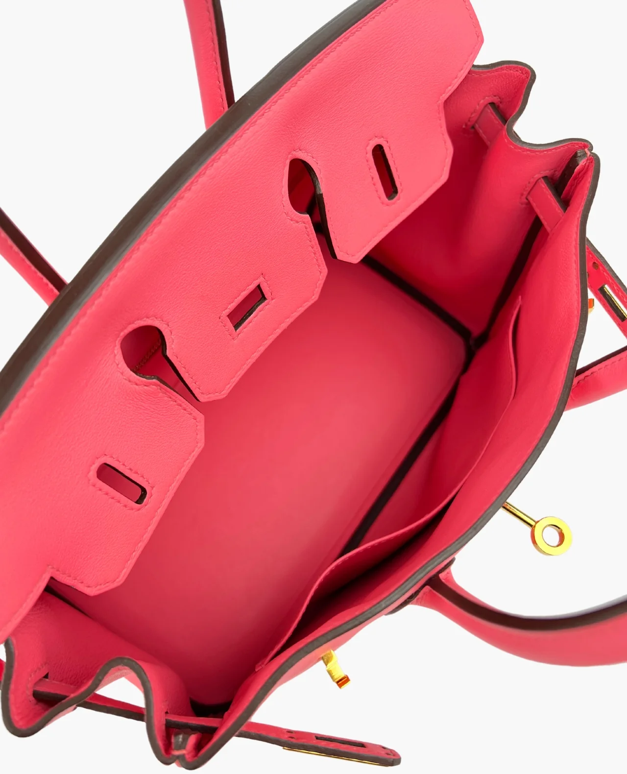 Hermès Birkin Swift Retourne Rose Confetti 25 GHW - Image 5