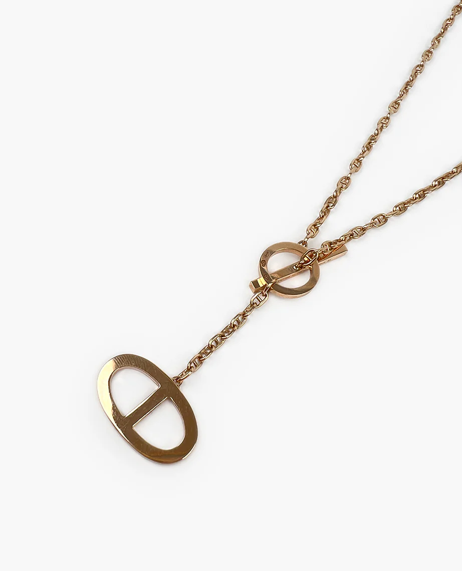 Hermès Chaine D'ancre Contour Pendant - Image 3