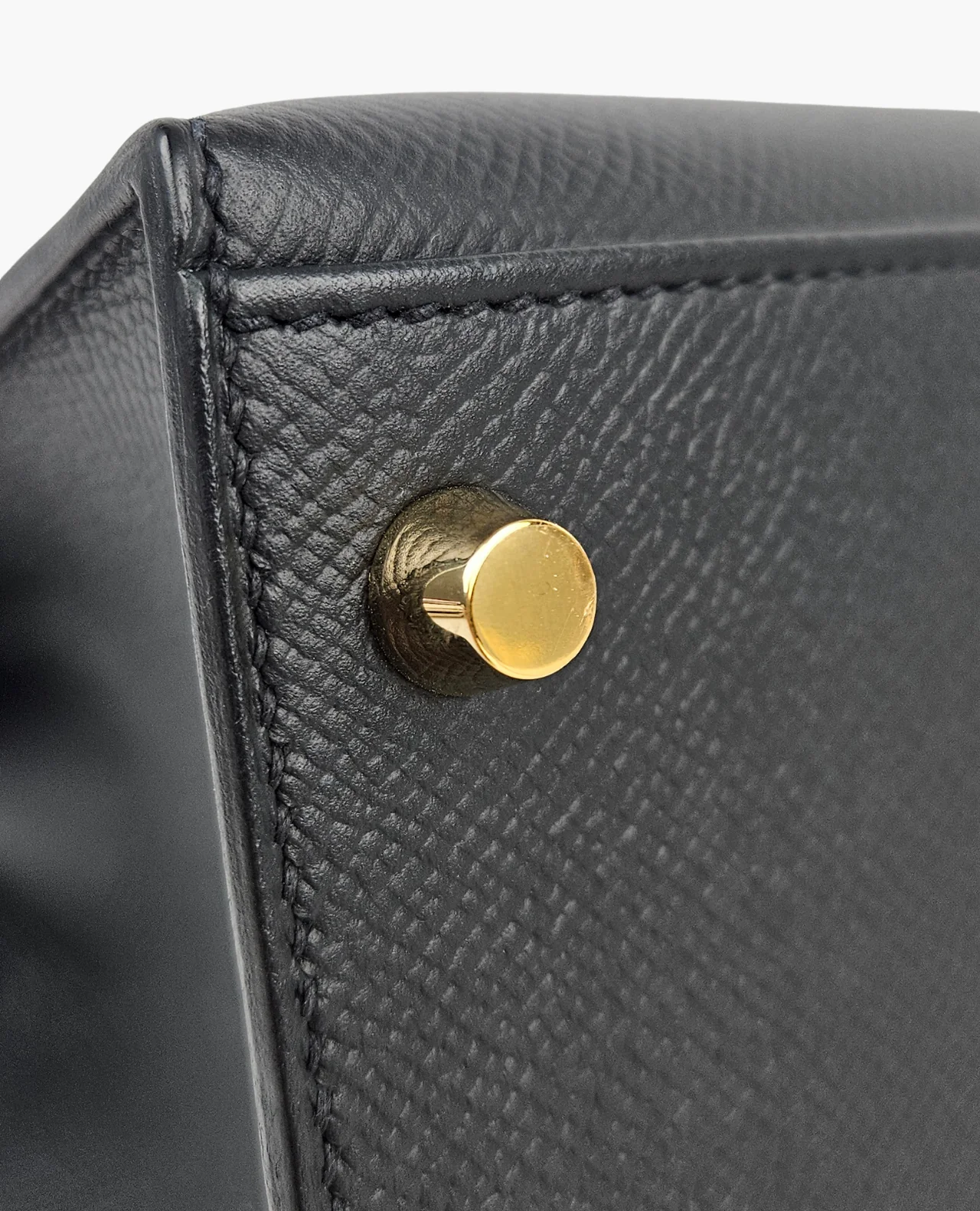 Hermès Kelly 28 Epsom Sellier Black GHW - Image 10