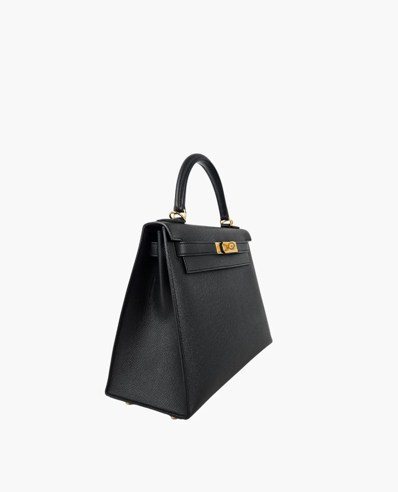 Hermès Kelly 28 Epsom Sellier Black GHW - Image 3