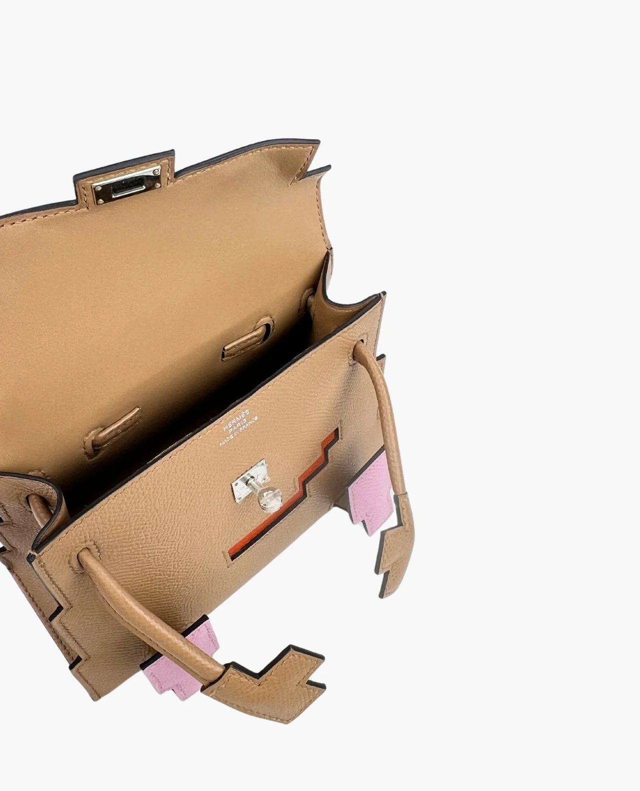 Hermès Kelly Doll Picto Epsom Chai PHW - Image 6