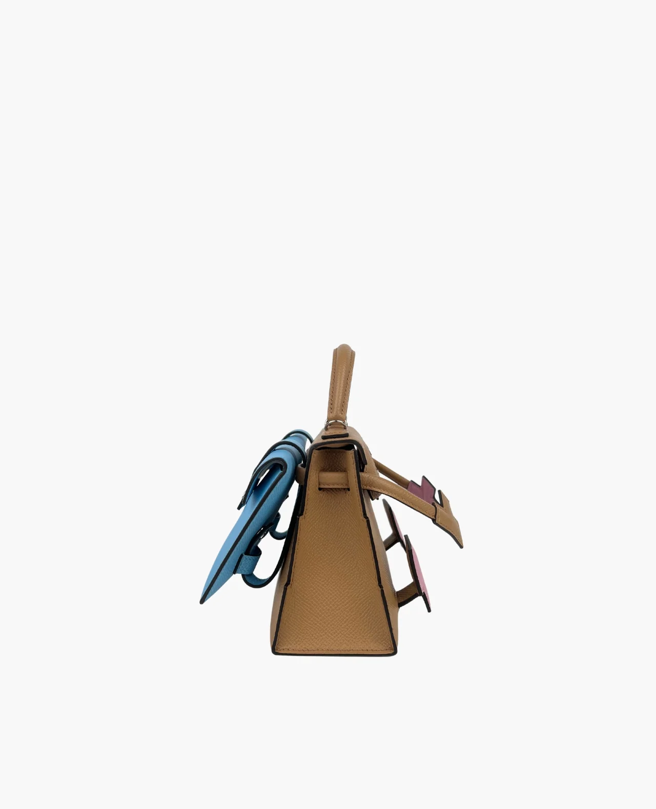 Hermès Kelly Doll Picto Epsom Chai PHW - Image 8