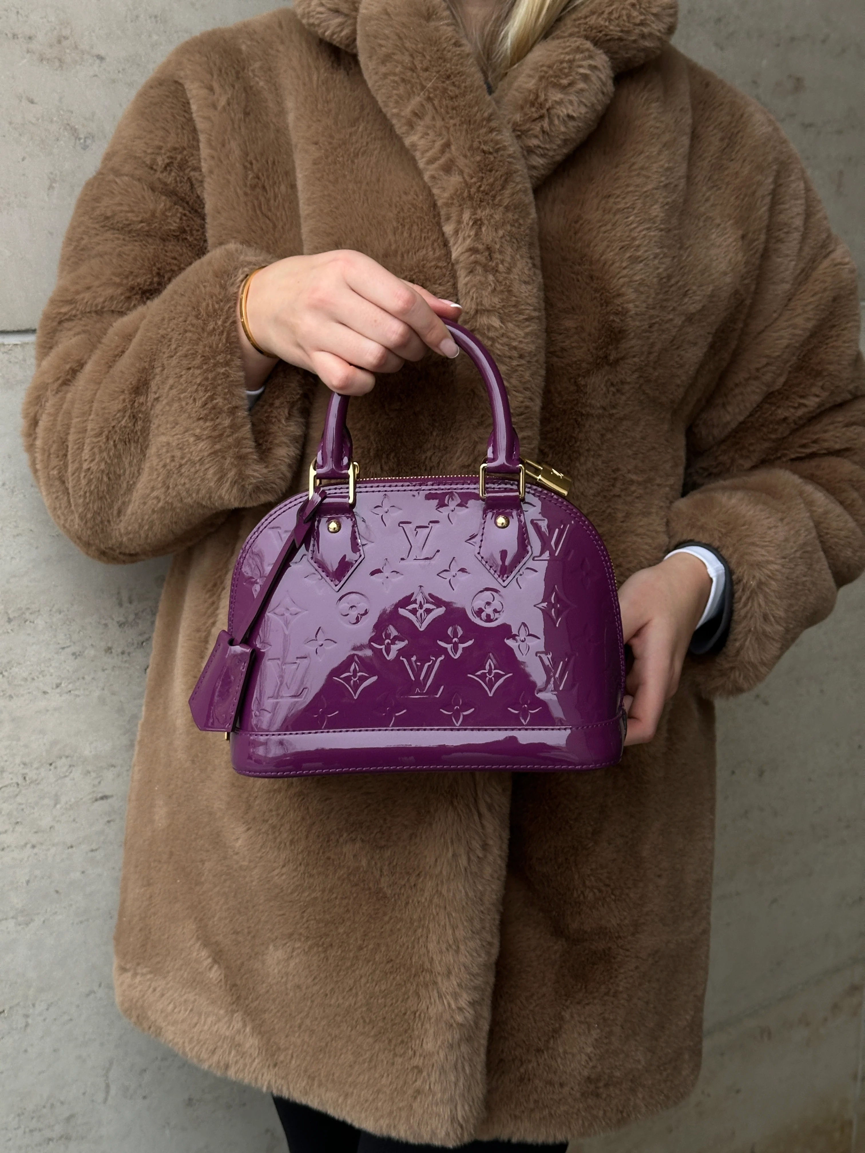 Louis Vuitton Alma BB Amethyste GHW - Image 9