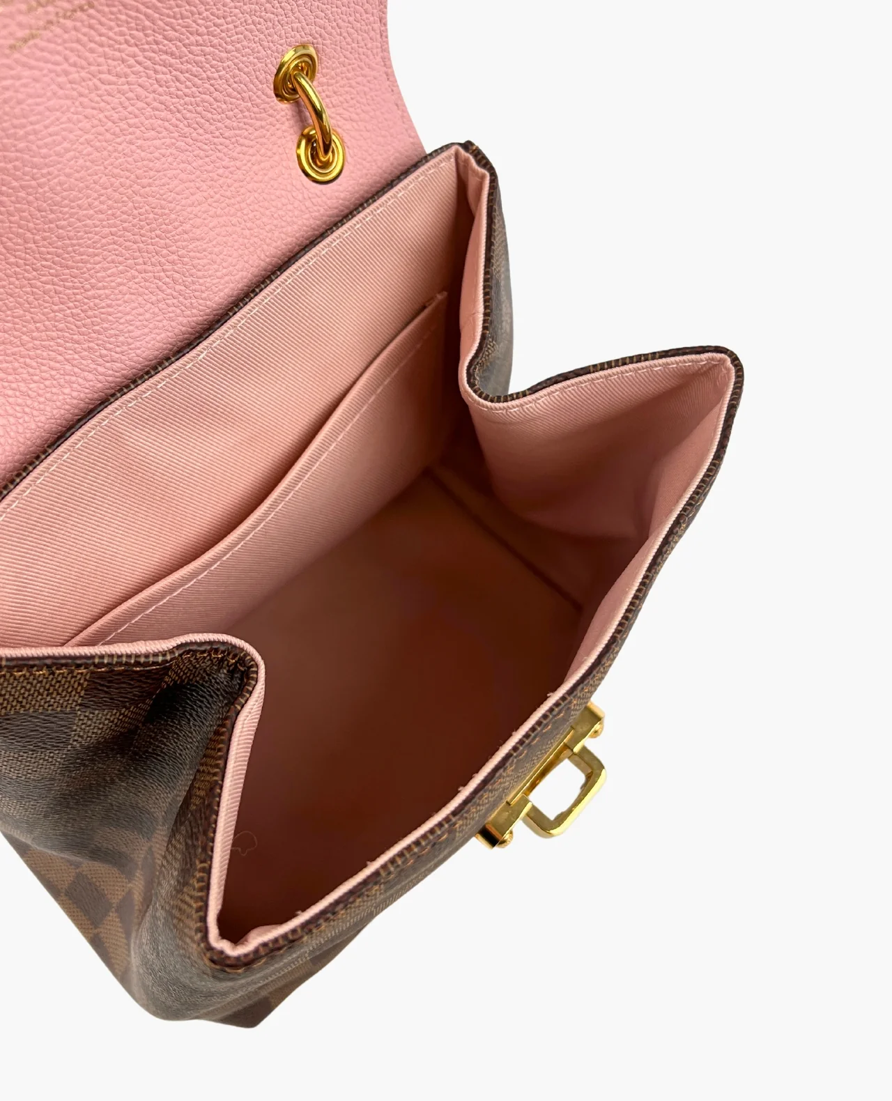 Louis Vuitton Clapton Damier Ebene Rose Ballerine - Image 6