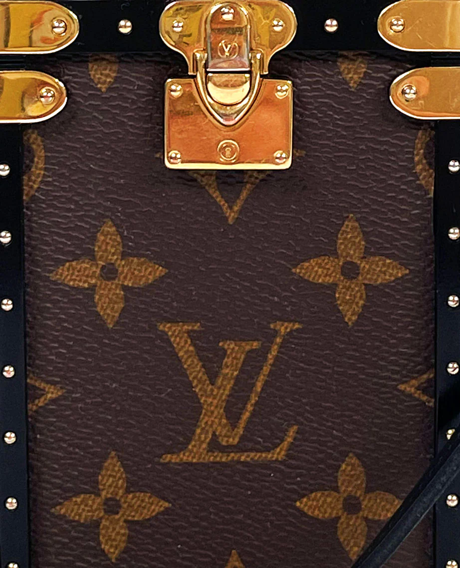 Louis Vuitton Eye Trunk With Strap Iphone XS/S - Image 6