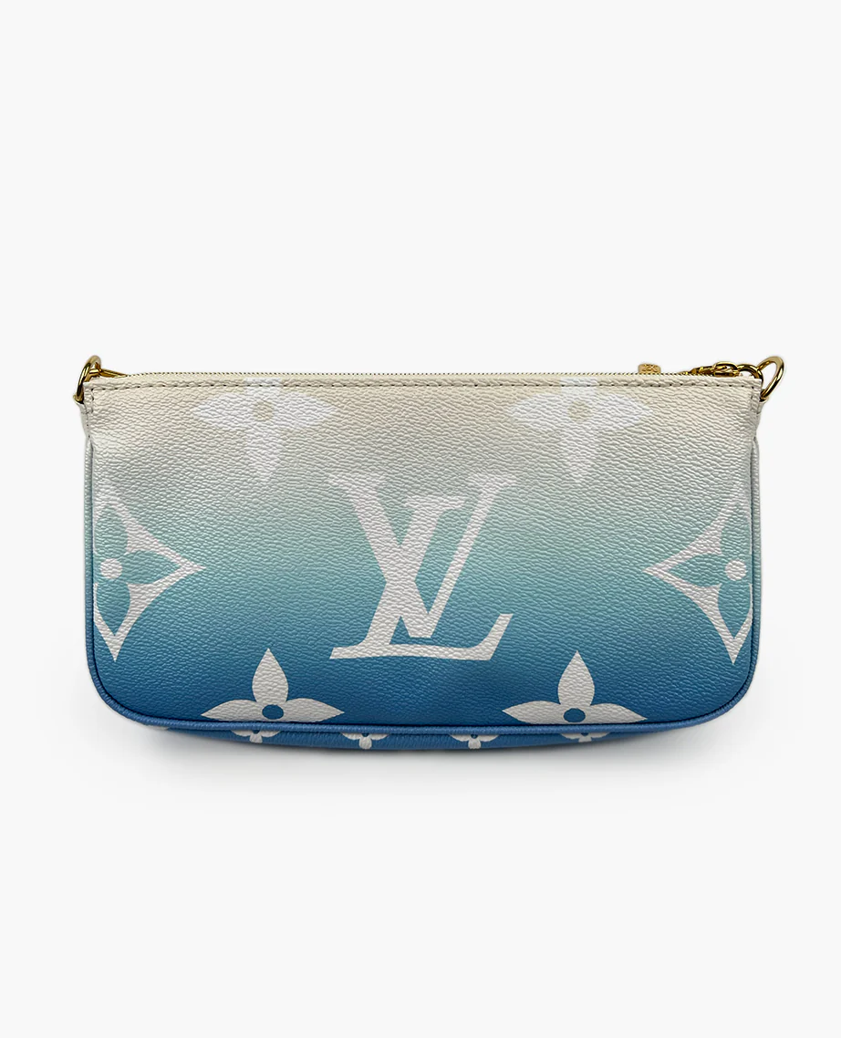 Louis Vuitton Monogram Multi Pochette Accessoires Giant By The Pool Blue - Image 3