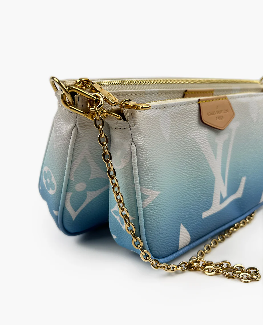Louis Vuitton Monogram Multi Pochette Accessoires Giant By The Pool Blue - Image 5