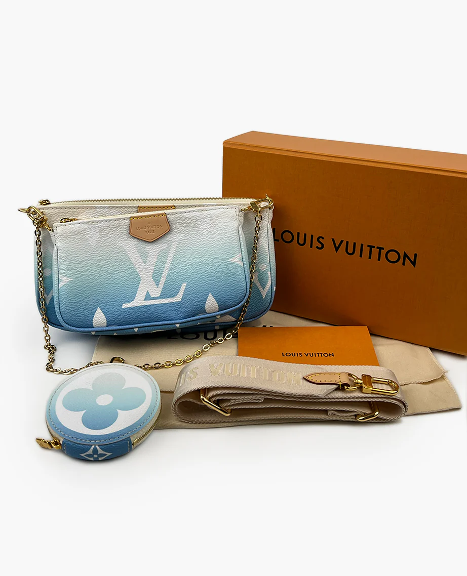 Louis Vuitton Monogram Multi Pochette Accessoires Giant By The Pool Blue - Image 8