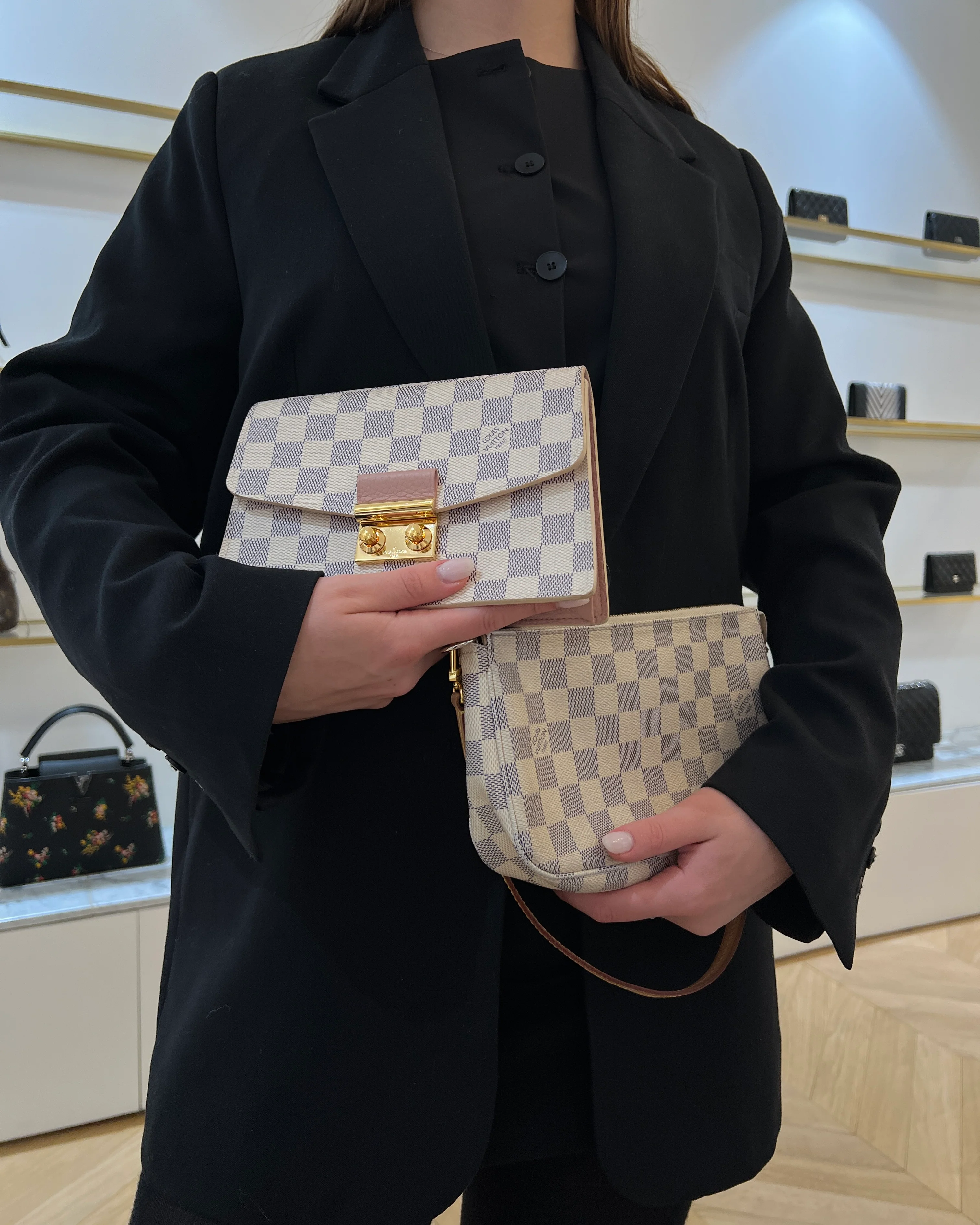 Louis Vuitton Pochette Accessories Damier Azur - Image 8