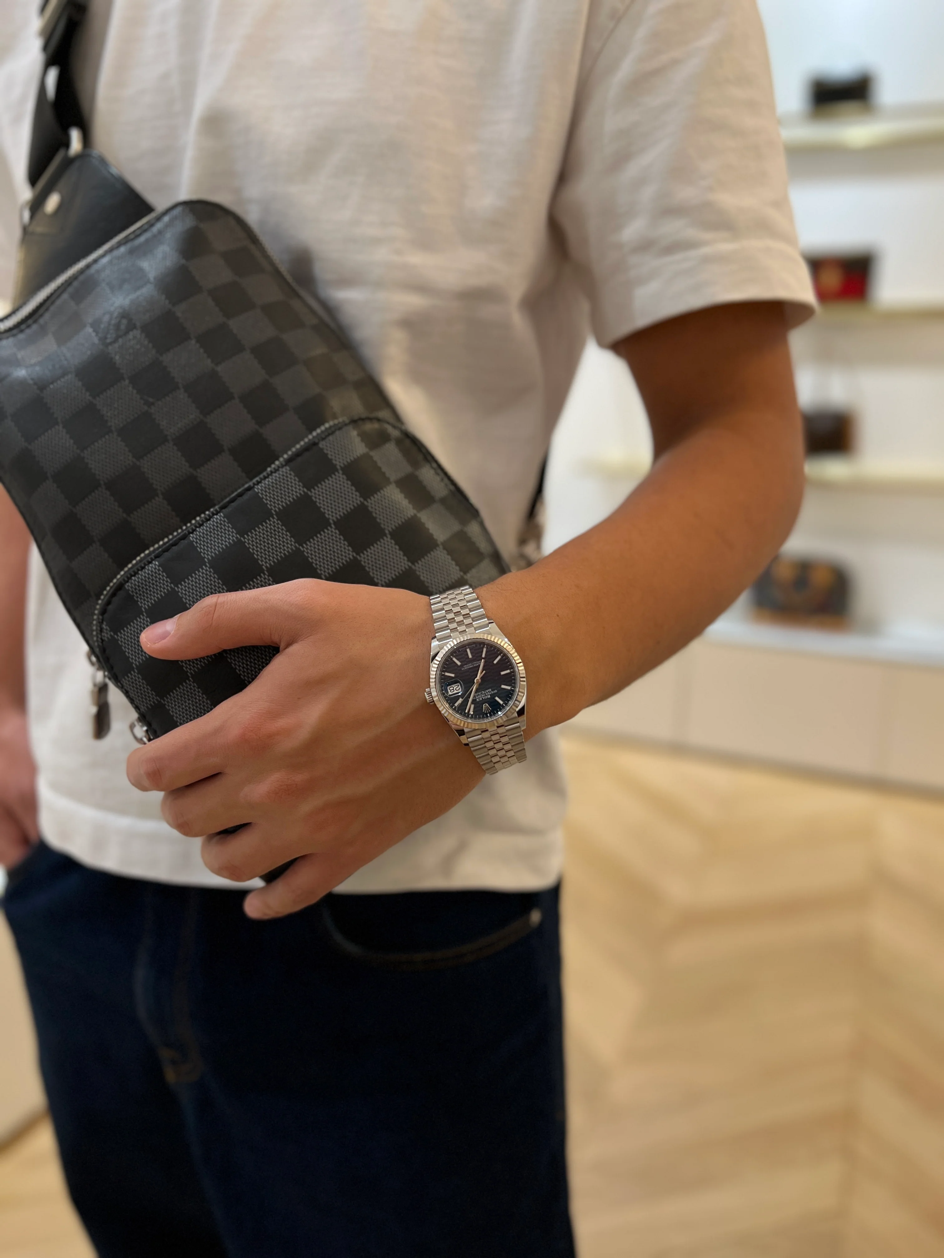 Rolex Datejust 126234 Blue Motif Jubilee 36mm - Image 7