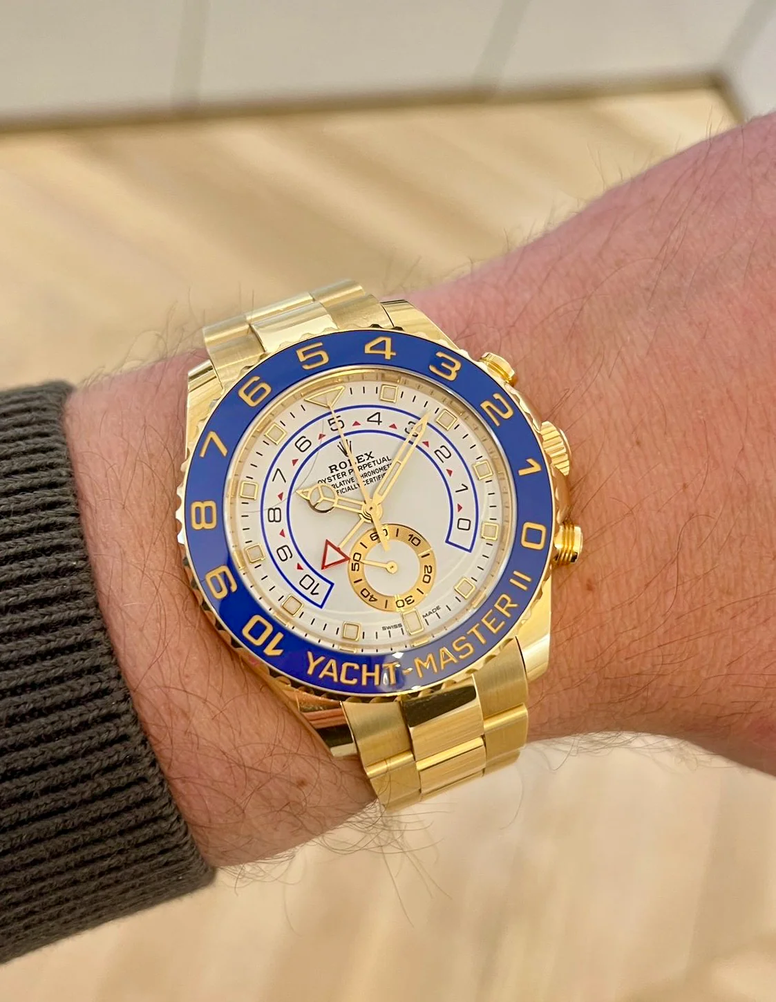 Rolex Yacht-Master II Yellow Gold Oyster 44mm - Image 7