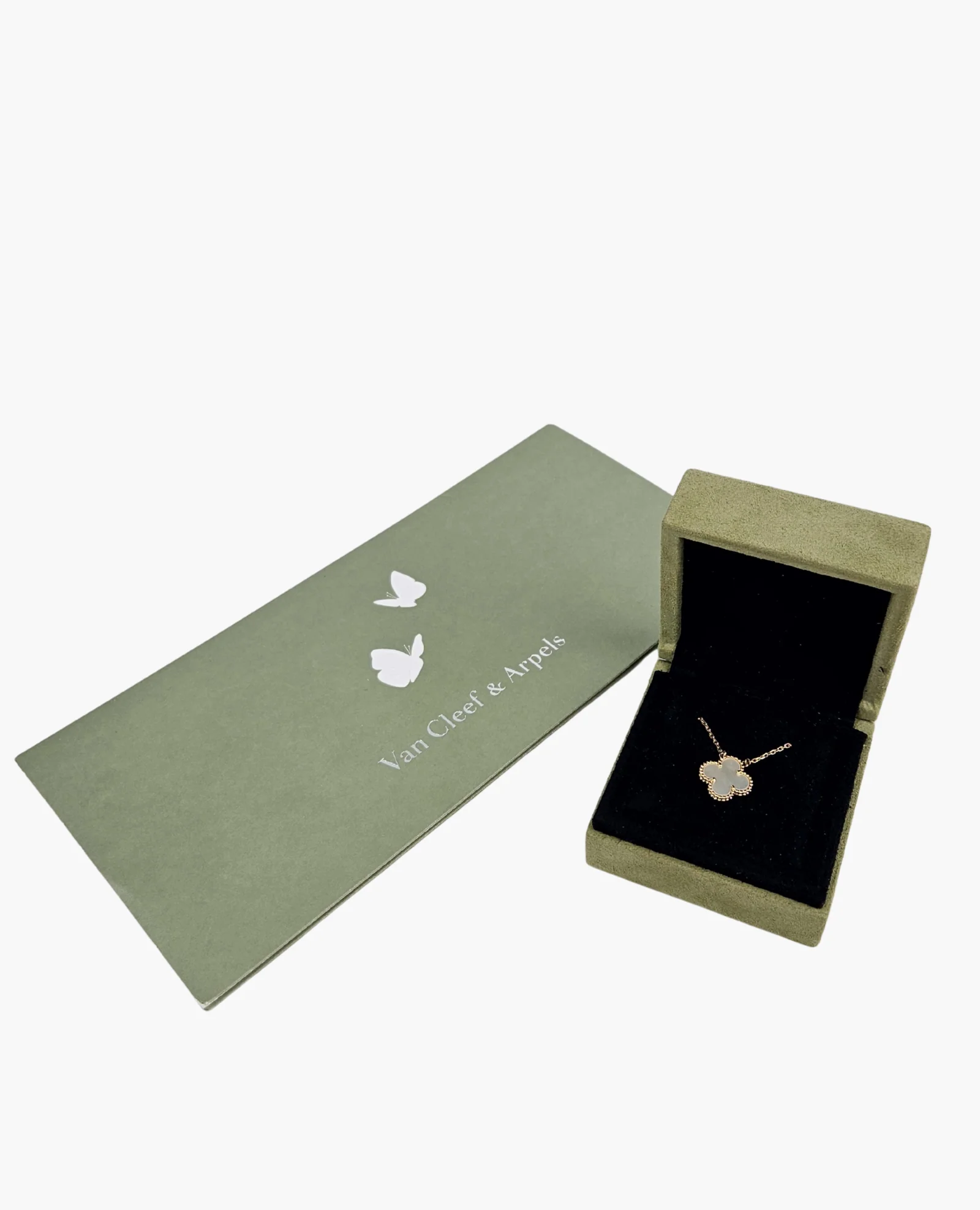 Van Cleef & Arpels Vintage Mother-of-Pearl Necklace Yellow Gold - Image 7